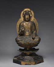 Medicine Master Buddha (Yakushi Nyorai), 1100s. Japan, late Heian period (c. 900-1185). Gilded