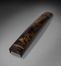 Koto (Zither), early 1600s. Japan, Edo Period (1615-1868). Gold, silver, and black lacquer on wood;