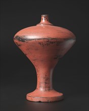 Sake Bottle, Muromachi Period (1392-1573). Japan, Muromachi Period (1392-1573). Negoro lacquer;