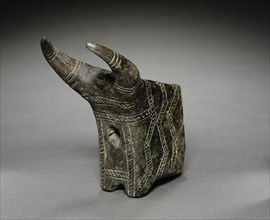 Bull Protome, 2nd millennium BC. Cyprus, 2nd millennium BC. Terracotta; overall: 13.2 cm (5 3/16 in