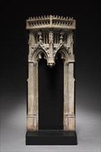Architectural Canopy, c. 1450-1475. France, Burgundy, 15th century. Limestone from Tonnerre;