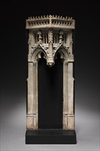 Architectural Canopy (pair), c. 1450-1475. France, Burgundy, 15th century. Limestone from Tonnerre;
