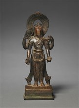 Vishnu, c. 800s. Nepal, 9th century. Bronze; overall: 23 cm (9 1/16 in.).