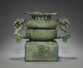Food Container (Gui), 600-500 BC. China, Eastern Zhou dynasty (770-256 BC), Spring and Autumn