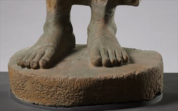Feet for Standing Buddha (1973.15), c. 600s. Thailand, Mon-Dvaravati Period, c. 7th Century.