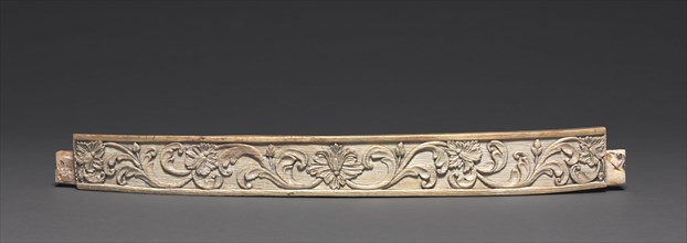 Panel, 1600s. India, Mughal dynasty (1526-1756). Ivory; overall: 43.8 cm (17 1/4 in.).