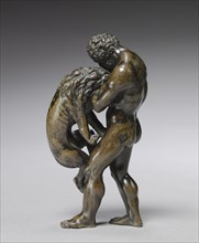 Hercules and the Nemean Lion, 1500s or later. Italy or France, 16th century or later. Bronze;