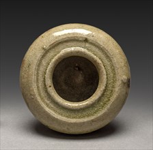 Incense Box: Seto Ware, 1200s-1300s. Japan, Kamakura Period (1185-1333). Glazed stoneware;