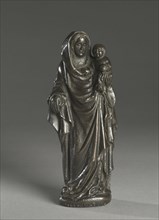 Virgin and Child, c. 1400. South Netherlands, Brabant, late 14th-early 15th century. Bronze or