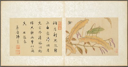 Album of Miscellaneous Subjects, Leaf 7, 1600s. Fan Qi (Chinese, 1616-aft 1694). Album leaf, ink