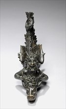 Doorknocker with Two Satyrs Riding an Ox, 1800s. Probably Italy, Style of Padua, 16th Century, 19th