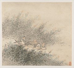 Album of Landscapes: Leaf 6, 1677. Wang Gai (Chinese, active c. 1677-1705). Album leaf, ink and