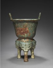 Food Steamer (Xian), c. 1000 BC. China, late Shang dynasty (c.1600-c.1046 BC), Anyang phase (c