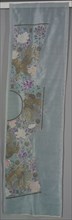 Uncut Robe: Proper Left Front and Back Panel, c. 1890s. China, late 19th century. Embroidered silk,