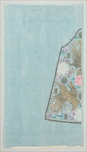 Uncut Robe, c. 1890s. China, late 19th century. Embroidered silk, gauze weave; average: 142.2 x 77