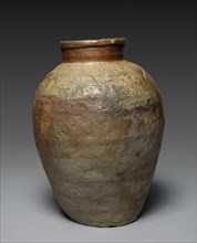 Jar with Incised Combed Shoulder Designs: Bizen Ware, Muromachi Period (1392-1573). Japan,