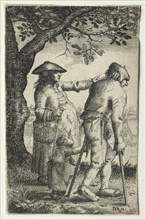 Peasant Family. David Vinckboons (Dutch, 1576-1629). Engraving