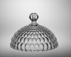 Covered Compote (lid), c. 1865. Bakewell, Pears and Company (American). Glass; overall: 46.4 x 25.7
