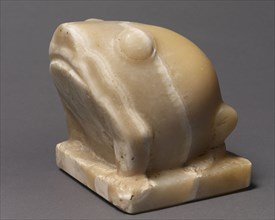 Statue of Heqat, the Frog Goddess, c. 2950 BC. Egypt, Predynastic Period, Late Naqada III Period