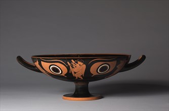 Eye Cup, c. 520 BC. Attributed to Psiax (Greek). Red-figure terracotta; diameter: 6.4 cm (2 1/2 in