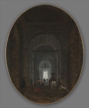 The Grotto of Posillipo, c. 1769. Hubert Robert (French, 1733-1808). Oil on canvas; framed: 56 x 47