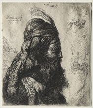 The Third Oriental Head, 1635. Rembrandt van Rijn (Dutch, 1606-1669), and Anonymous, copy after Jan