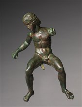 Rider, c. 400-375 BC. Greece, perhaps from workshop of Tarentum, early 4th Century. Bronze;