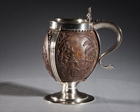 Coconut Cup, c. 1630. Carved coconut, probably The Netherlands; silver mount, probably England,