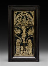 Plaque: The Crucifixion with Angels and Saints, c. 1400-1425. Northern Italy, Padua?, 15th century.