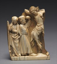 The Crucifixion, c. 1290-1320. France, Paris?, Gothic period, late 13th-early 14th century. Ivory;