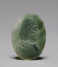 Cameo of King Charles VIII of France (1470-1498), c. 1494. France, Lyon, 15th century. Agate;