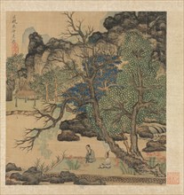 Paintings after Ancient Masters: Scholars in a Garden, 1598-1652. Chen Hongshou (Chinese,