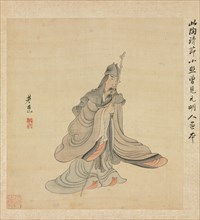 Paintings after Ancient Masters: Portrait of Tao Yuanming, 1598-1652. Chen Hongshou (Chinese,