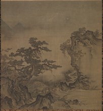 Landscape, second half of 1400s. Isho Tokugan (Japanese, c. 1359-1437). Hanging scroll; ink and