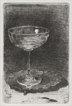 The Wine Glass, 1858. James McNeill Whistler (American, 1834-1903). Etching; sheet: 21.4 x 17.3 cm
