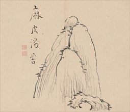 Double Album of Landscape Studies after Ikeno Taiga, Volume 1 (leaf 10), 18th century. Aoki Shukuya