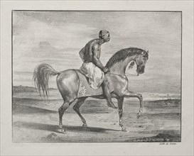 African on Horseback, 1823. Eugène Delacroix (French, 1798-1863). Lithograph; sheet: 25.5 x 29.1 cm