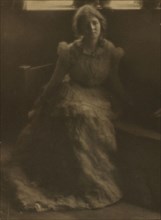 Julia Hall McCune, c. 1900. Clarence H. White (American, 1871-1925). Platinum print; image: 22.3 x