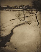 Winter Landscape, c. 1900. Clarence H. White (American, 1871-1925). Platinum print; image: 21.2 x