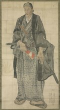Portrait of Ozora Buzaemon, 1827. Watanabe Kazan (Japanese, 1793-1841). Hanging scroll, ink and