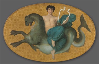 Arion on a Sea Horse and Bacchante on a Panther (pair), 1855. William Adolphe Bouguereau (French,