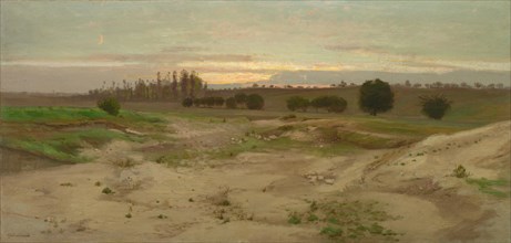 The Marl Pit at Mulcent:  Evening, after 1857. Antoine Chintreuil (French, 1814-1873). Oil on