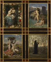 The Four Seasons, 1850. Henry Picou (French, 1824-1895), Jean-Léon Gérôme (French, 1824-1904),