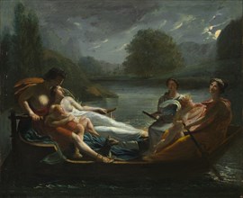 The Dream of Happiness, after 1819. Imitator of Pierre-Paul Prud'hon (French, 1758-1823). Oil on