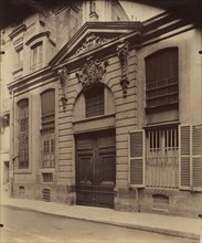Rue du Regard, 1899. Eugène Atget (French, 1857-1927). Albumen print, gold toned; image: 21.9 x 18