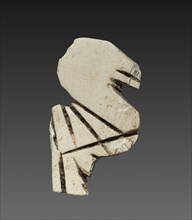 Stylized Bird:  Decorative Inlay for a Box, c. 2000 BC. Israel, possibly Jericho. Bone; overall: 3