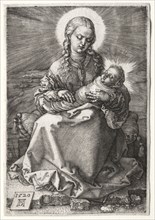 The Virgin with the Swaddled Child, 1520. Albrecht Dürer (German, 1471-1528). Engraving; platemark: