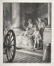 Rêtif de la Bretonne:  The Little Godparents, 1777. Jean-Michel the Younger Moreau (French,