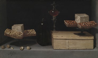 Still Life with Sweets, 1622. Juan van der Hamen y Léon (Spanish, 1596-1631). Oil on canvas;