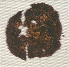 Round Segmentum from a Tunic, 300s - 400s. Egypt, Byzantine period, 4th - 5th century. Tapestry